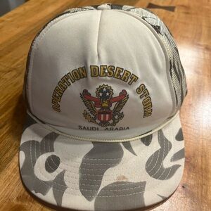 VINTAGE Operation Desert Storm SnapBack